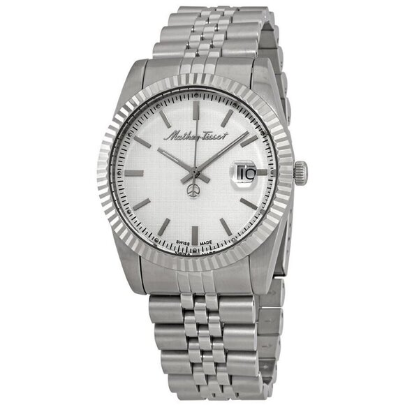 NWT Mathey-Tissot Fashion Men's Quartz Steel Authentic Watch - Picture 1 of 3